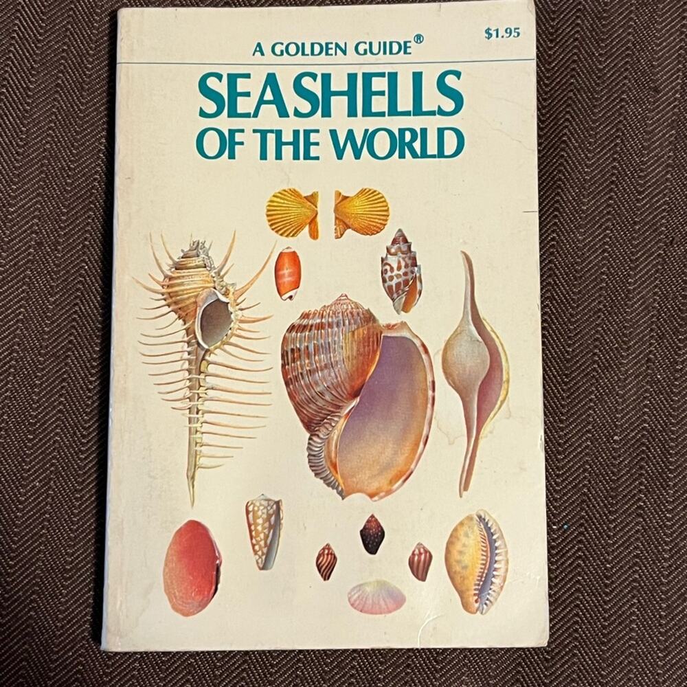 Seashells of the World A Golden Guide Paperback 1962 Illustrated Full Color